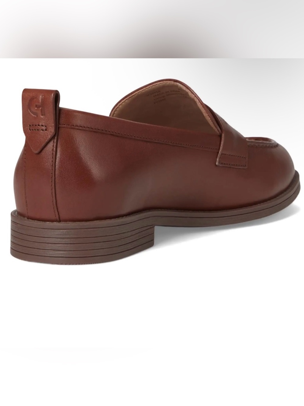 Cole Haan Woman’s Stassi Penny Loafer DK Mahogany Pull Tab Sz 9 MSRP $165 NWOT - Picture 2 of 13